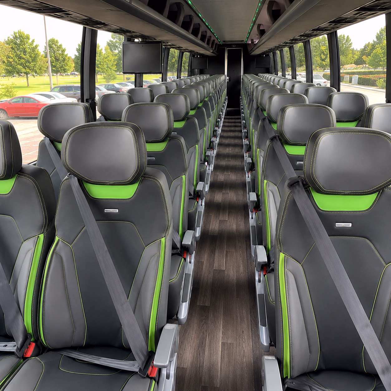 how distance and duration affect charter bus rates in rochester hills
