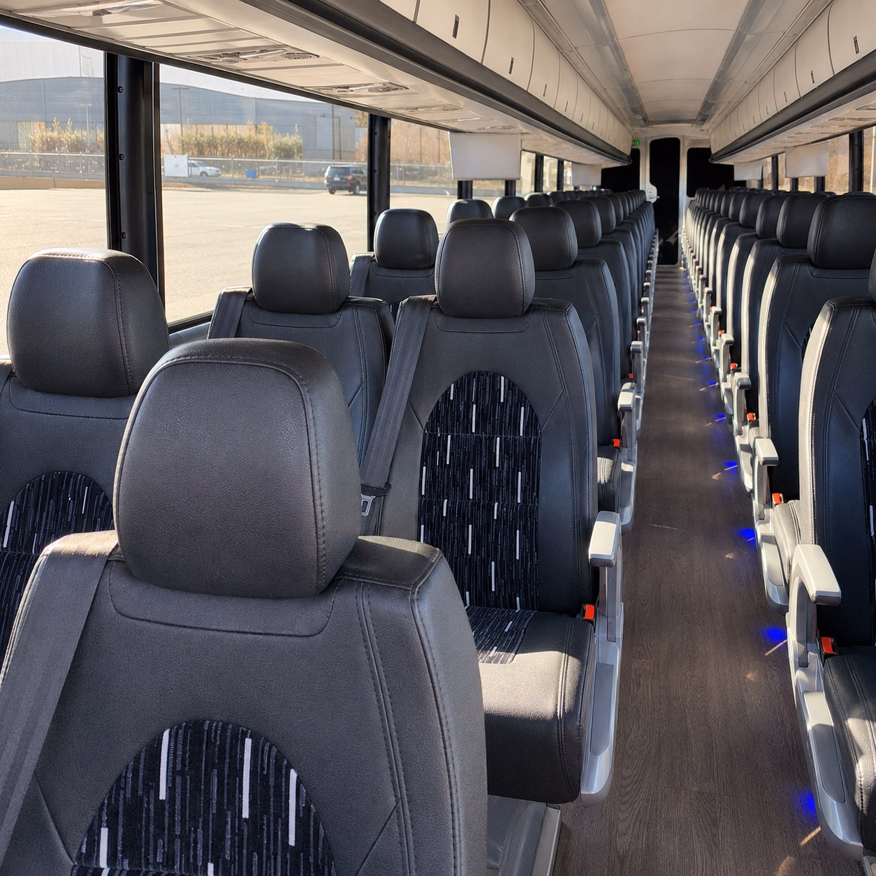 rochester hills bus rental service area