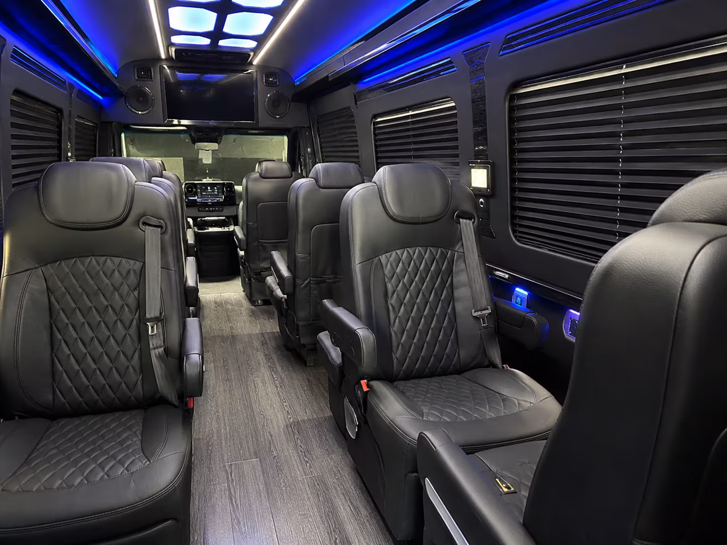 rochester hills concert transportation onboard seating