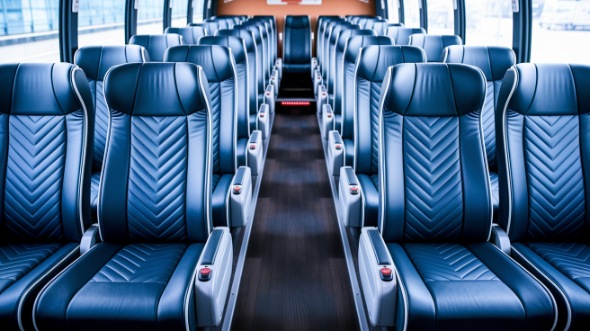 56 passenger charter bus rental rochester hills