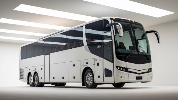 rochester hills 56 passenger charter bus