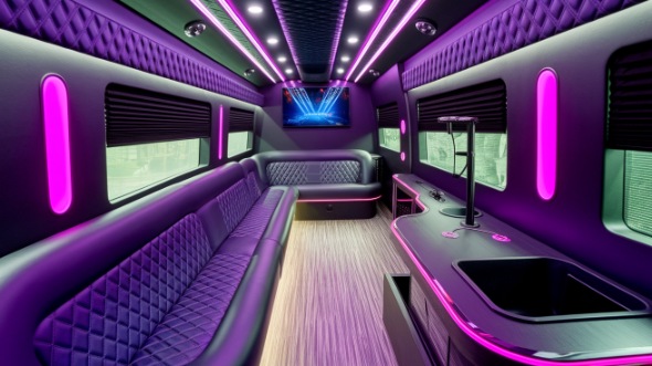 sprinter limo rental inside troy