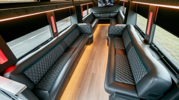 sprinter limo rental interior rochester hills