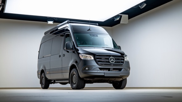 sprinter van with driver